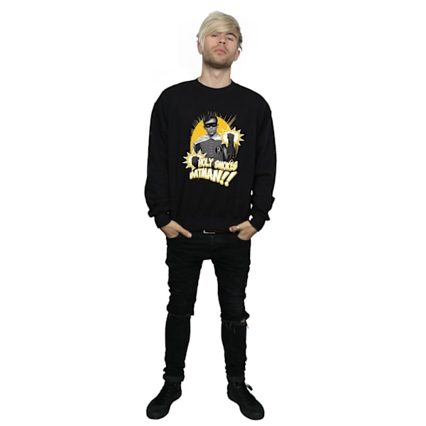 DC Comics Herr Batman TV-serie Robin Holy Smokes Sweatshirt XX Black XXL