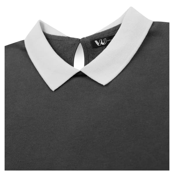 Onsdag Flickor Unitas Est Invicta Sweatshirtklänning 9-10 År Black 9-10 Years