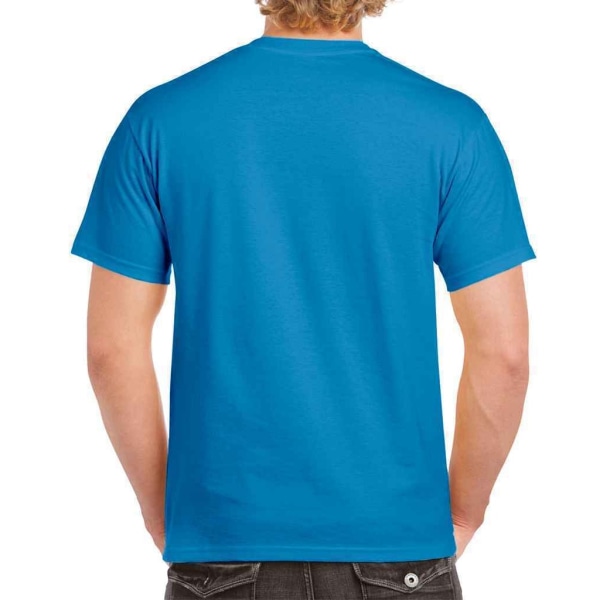 Gildan Mens Hammer Heavyweight T-Shirt 4XL Flo Blue Flo Blue 4XL