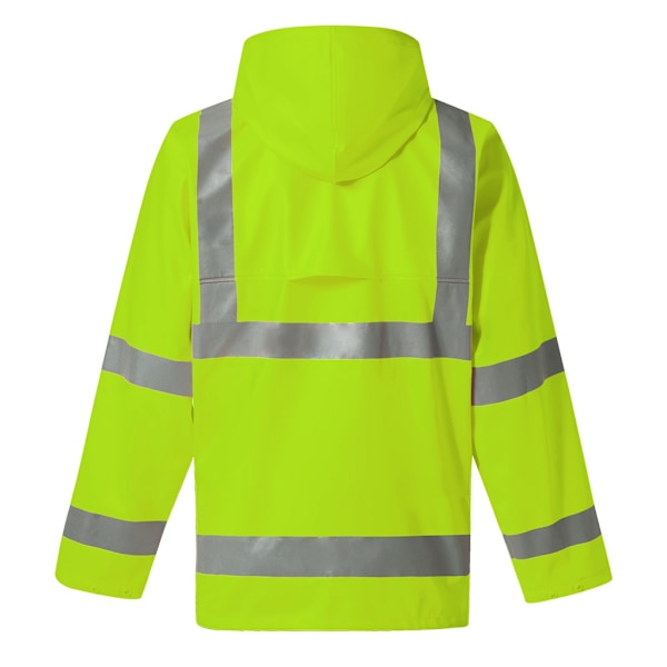 Yoko Unisex Vuxen Flex U-Dry Hi-Vis Jacka XL Gul Yellow XL