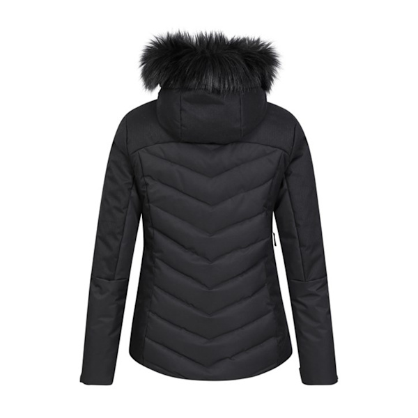 Mountain Warehouse Dam/Damer Pyrenees II Vadderad Skidjacka Black 14 UK