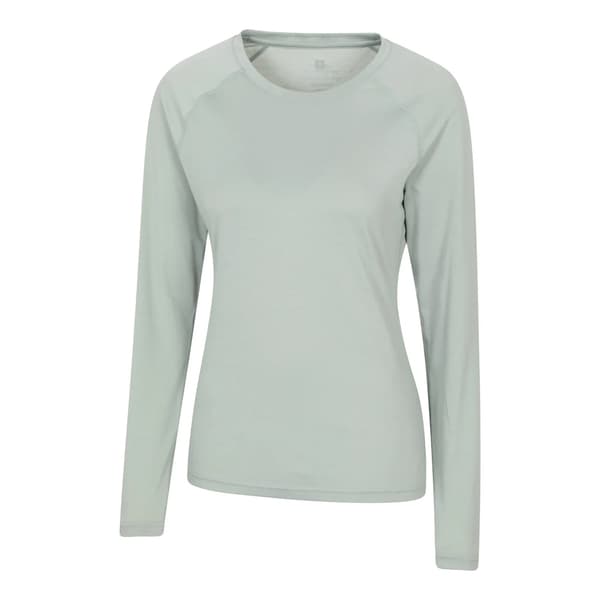 Mountain Warehouse Dam/Dam Quick Dry Långärmad Topp 18 Light Khaki 18 UK