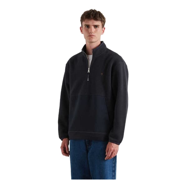 Farah Herr Quarter Zip Fleece M True Navy True Navy M