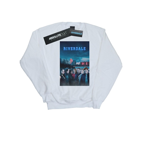 Riverdale Die Diner Sweatshirt M Vit White M