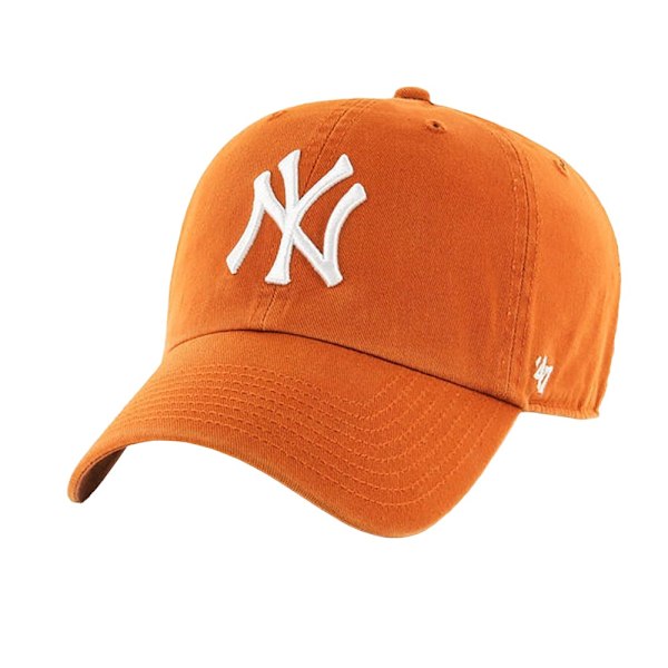 New York Yankees 47 Baseball Cap One Size Orange Orange One Size