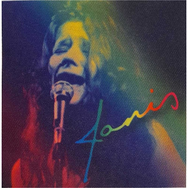 Janis Joplin Rainbow Patch En Storlek Flerfärgad Multicoloured One Size