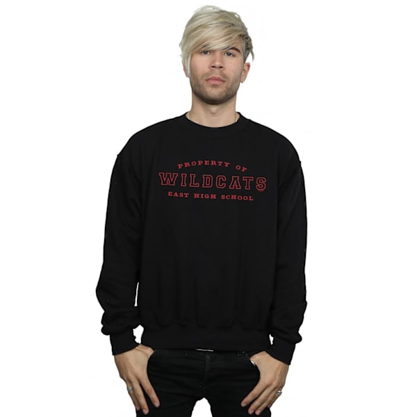 Disney Mens High School Musical The Musical Property Of Wildcats Black M