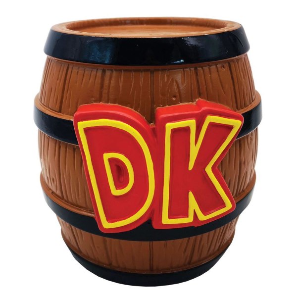 Donkey Kong Barrel Money Pot One Size Brun/Svart Brown/Black One Size