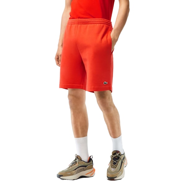 Lacoste Fleece Shorts för män, Regular, XS, Orange Orange XS