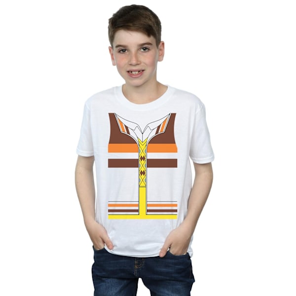 Big Bang Theory Boys Raj Koothrappali Kostym T-shirt 5-6 år White 5-6 Years