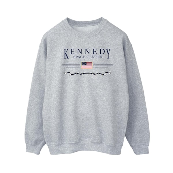 NASA Dam/Kvinnor Kennedy Space Centre Explore Sweatshirt L Sp Sports Grey L