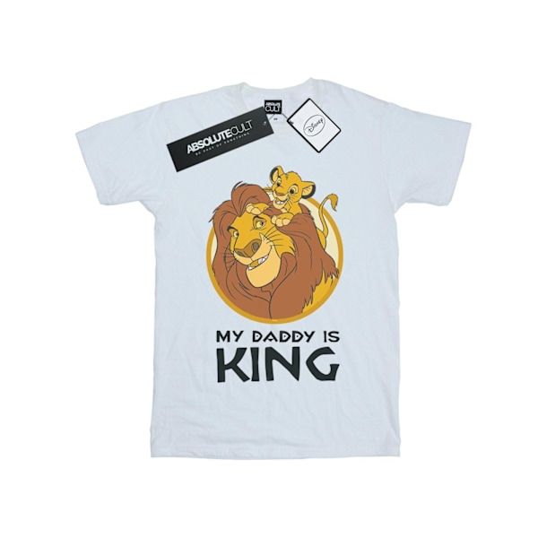 Disney Boys The Lion King Min Pappa Är Kung T-Shirt 12-13 År White 12-13 Years