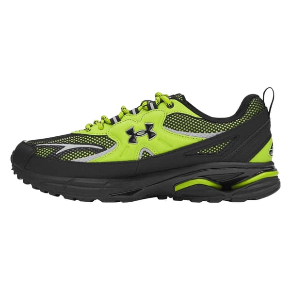 Under Armour Dam Apparition Tech Logo Läder Träningsskor Green 4.5 UK