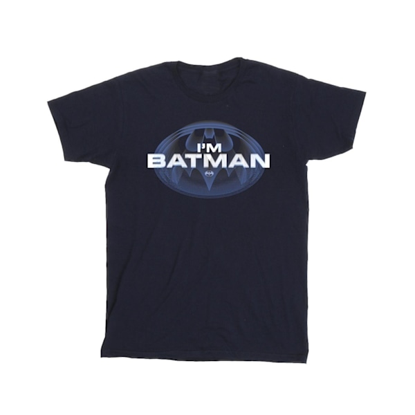 DC Comics Herr The Flash I´m Batman T-shirt 4XL Marinblå Navy Blue 4XL