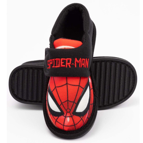 Spider-Man Boys Slippers 11 UK Child Svart/Röd Black/Red 11 UK Child