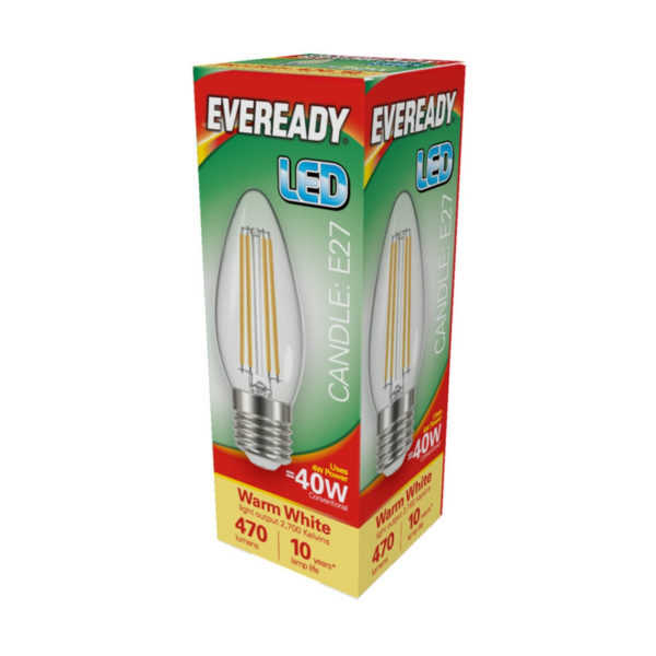 Eveready ES/E27 glödlampa One Size Varmvit Warm White One Size