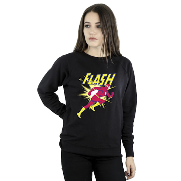 DC Comics Dam/Kvinnor The Flash Löpartröja XXL Svart Black XXL