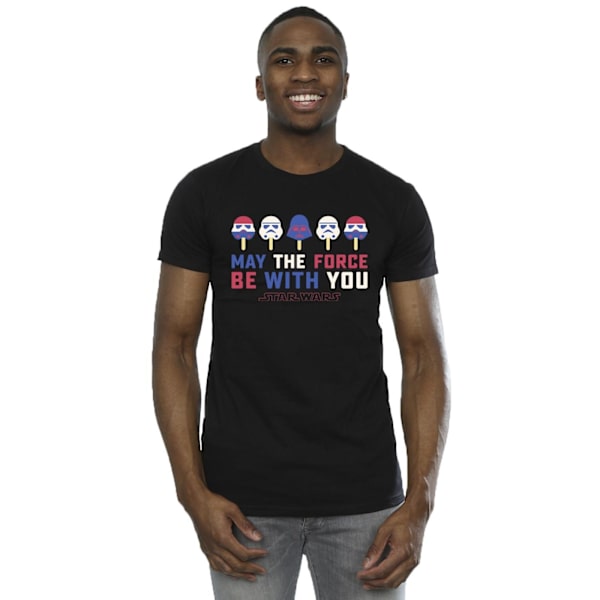 Star Wars: A New Hope T-shirt för män 4XL Svart Black 4XL