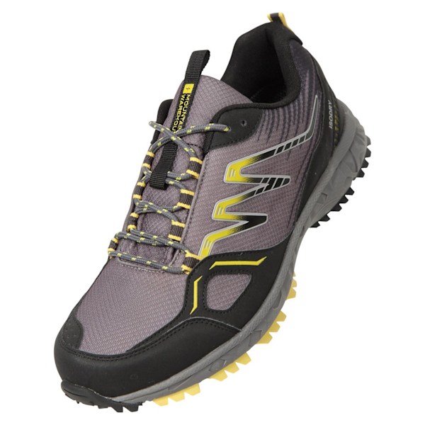 Mountain Warehouse Enhance Trail Vattentäta Löparskor för Herrar Grey 7 UK