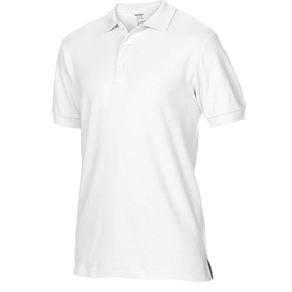 Gildan Premium Double Piqué Poloskjorta 3XL Vit White 3XL