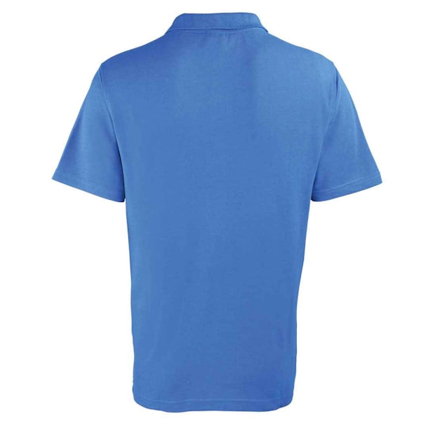 Premier Herr Pique Polotröja med Knappar Fram 3XL Royal Blå Royal Blue 3XL