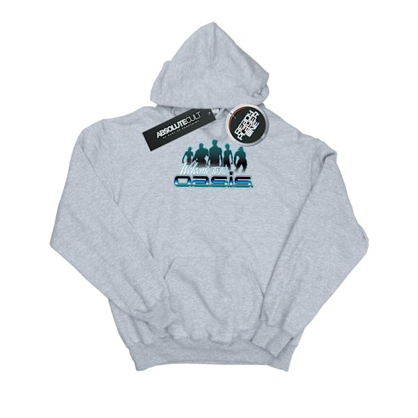 Ready Player One Boys Welcome To The Oasis Hoodie 9-11 År Sp Sports Grey 9-11 Years