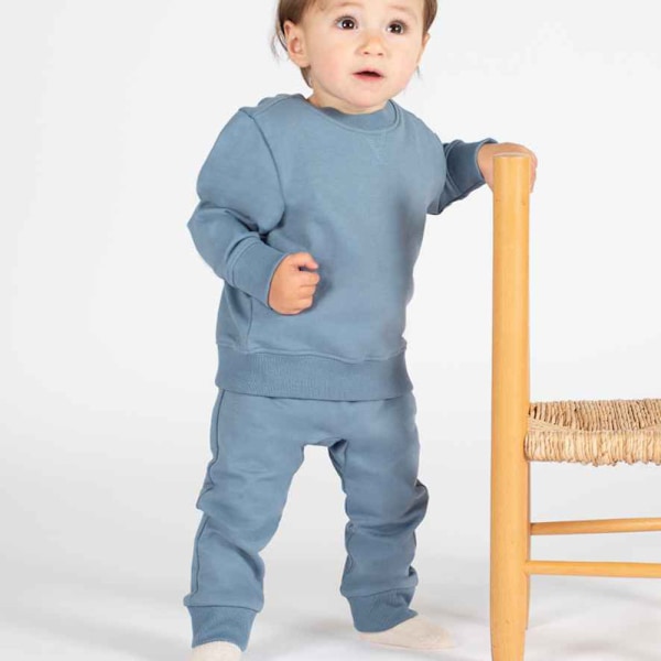Larkwood Barnkläder/Barn Hållbara Joggingbyxor 18-24 Månader Stone Blue 18-24 Months
