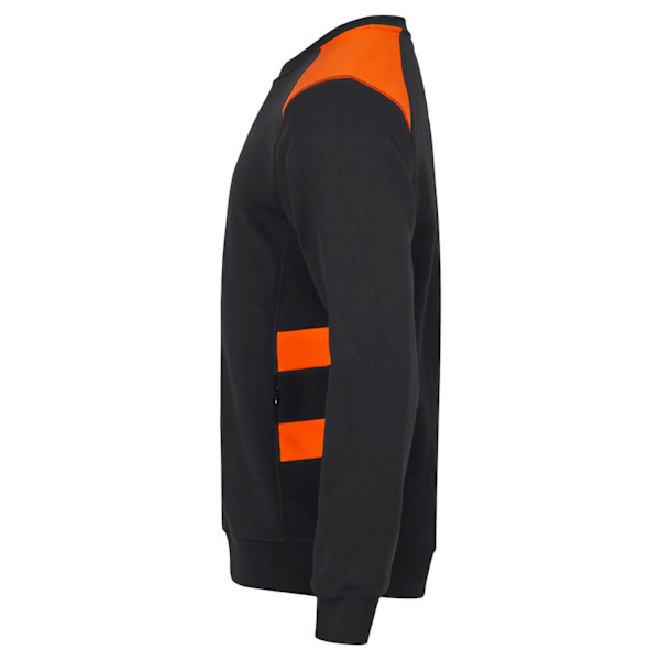 Clique Unisex Vuxen Ambition Rundhalsad Sweatshirt L Synlighet Visibility Orange L
