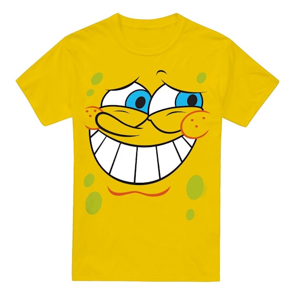 SvampBob Fyrkant Herr T-shirt Skyldig Min XL Gul Yellow XL