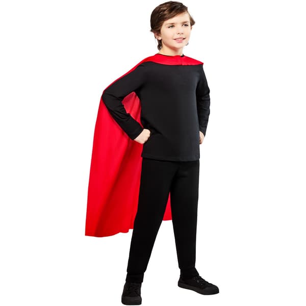 Superman Barn/Barn Cape One Size Röd Red One Size