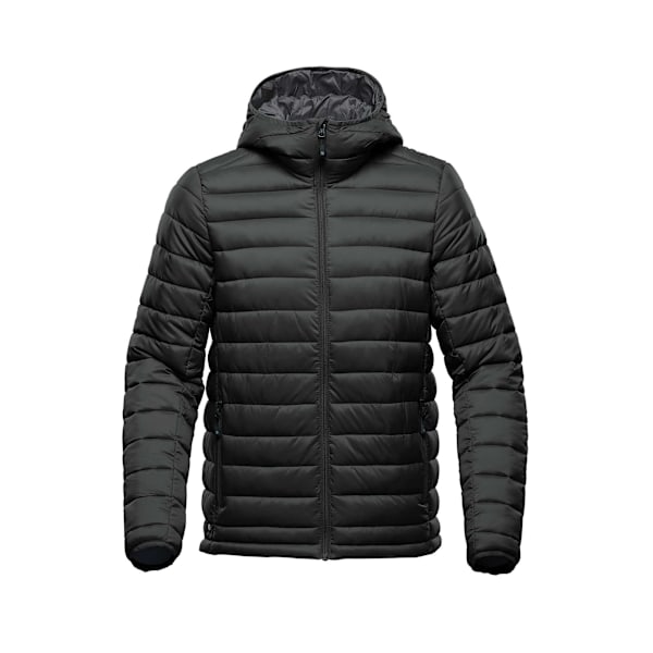 Stormtech Herr Stavanger Termisk Vadderad Jacka L Svart/Grafit Black/Graphite L