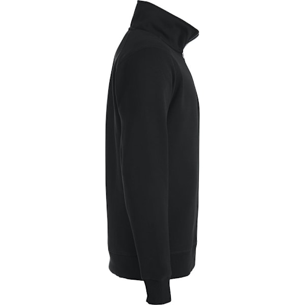 Clique Unisex Vuxen Klassisk Halv Blixtlås Sweatshirt 4XL Svart Black 4XL