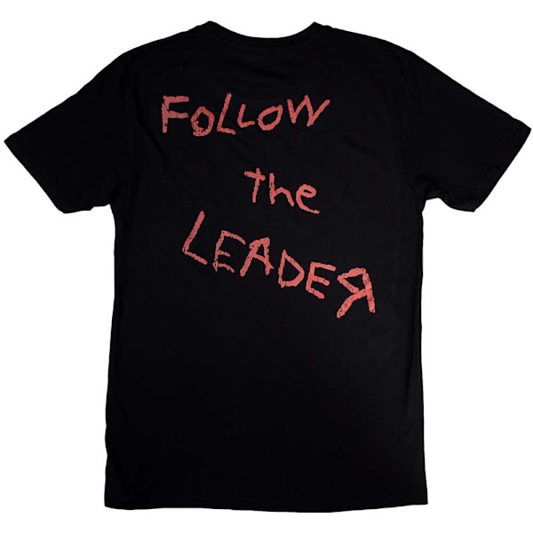 Korn Unisex Vuxen Follow The Leader Hagek Back Print T-Shirt Black XL