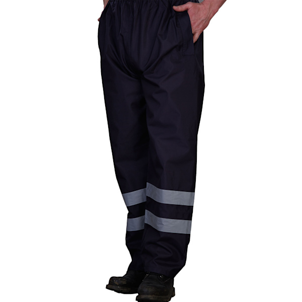 Yoko Unisex Vattentäta Hi-Vis Överbyxor 54R Marinblå Navy 54R