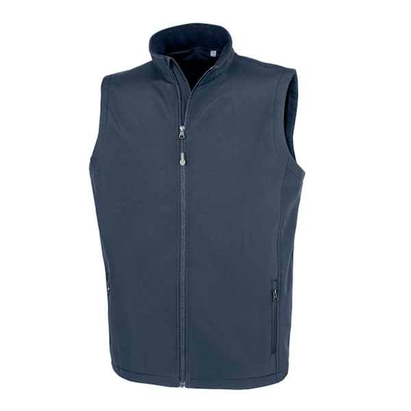 Result Äkta Återvunnen Herr Printable Body Warmer XL Marinblå Navy XL