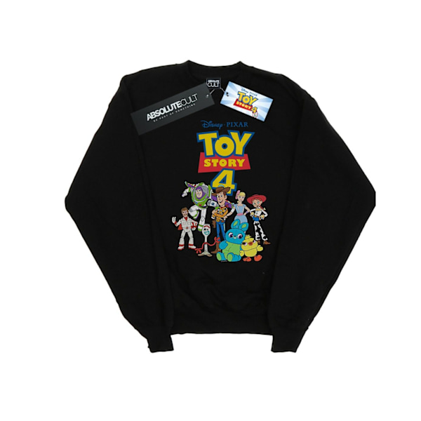 Disney Mens Toy Story 4 Crew Sweatshirt XL Svart Black XL