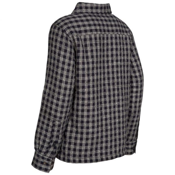 Trespass Barn/Barn Gingham Långärmad Skjorta 5-6 Navy Gingham 5-6 Years