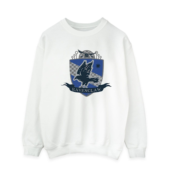 Harry Potter Herr Ravenclaw Bröstmärke Sweatshirt 4XL Vit White 4XL