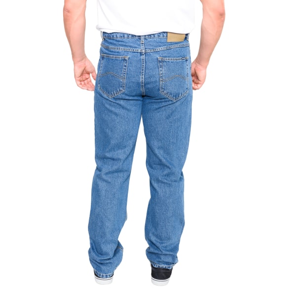 D555 Mens Rockford Comfort Fit Jeans 30L Stonewash Stonewash 30L