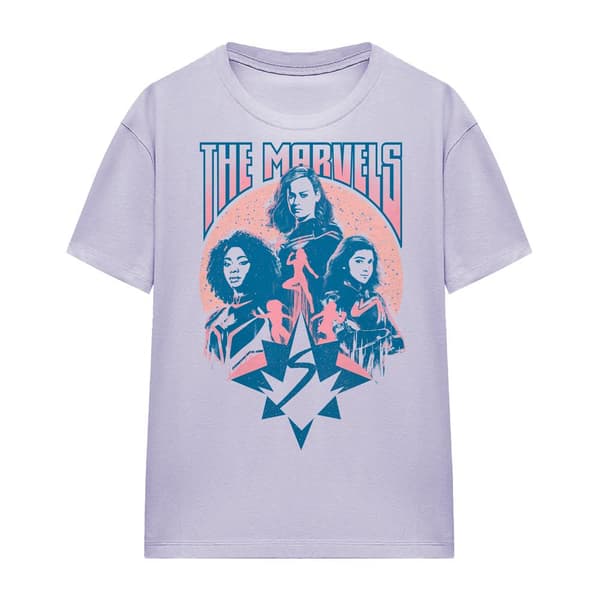 The Marvels Dam/Kvinnor Quantum Heroes T-Shirt S Lavendel Lavender S