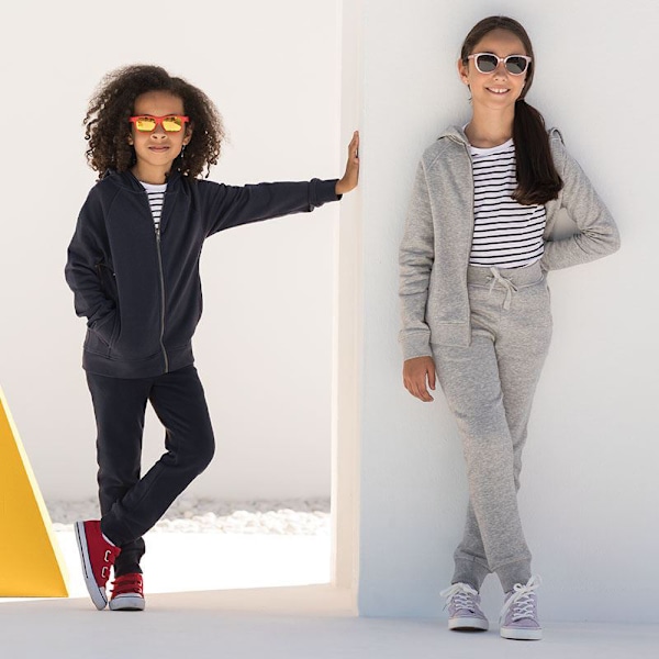 Skinni Minni Barn/Barn Slim Cuffed Joggingbyxor/Byxor Navy 9-10 Years