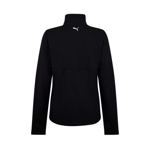 Puma Herr Half Zip Relaxed Fit Fleecetopp S Svart Black S