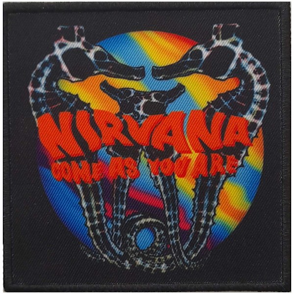 Nirvana Come As You Are Patch One Size Multicoloured Multicoloured One Size