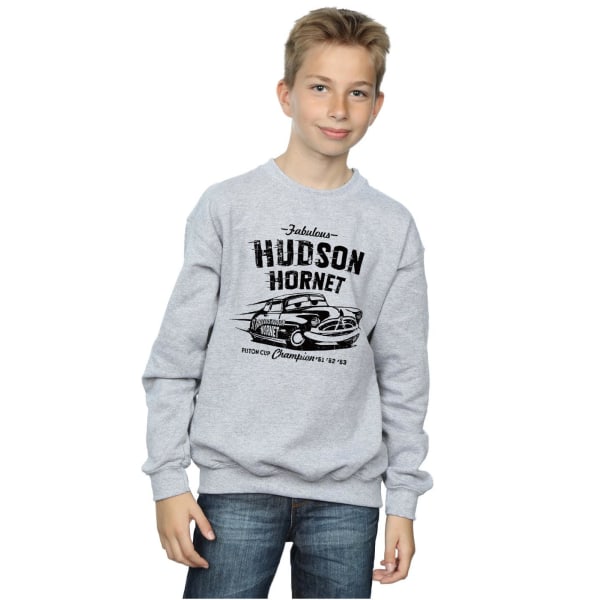 Disney Boys Cars Hudson Hornet Sweatshirt 5-6 Years Sports Grey Sports Grey 5-6 Years