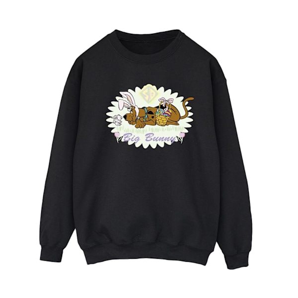 Scooby Doo Dam/Kvinnor Stor Kanin Sweatshirt L Svart Black L