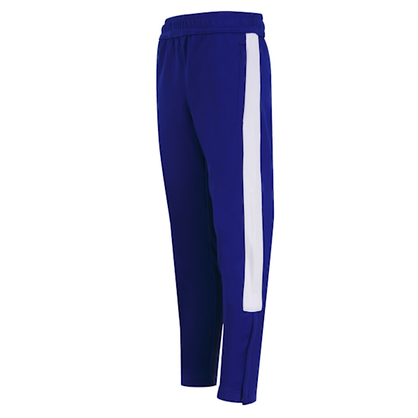 Finden & Hales Stickade Träningsoverallsbyxor för Pojkar 3-4 år Royal Blue/White 3-4 Years