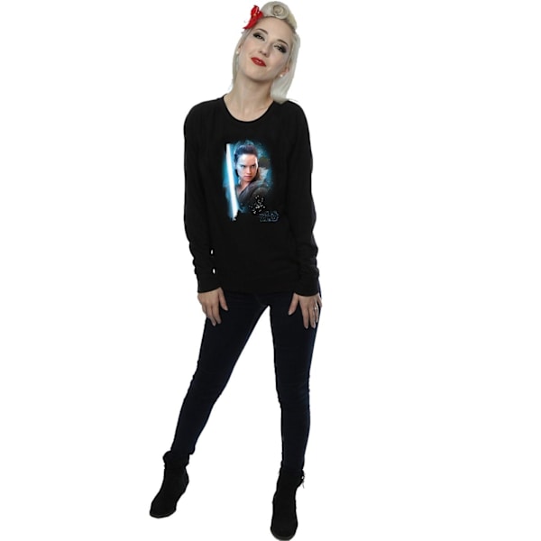 Star Wars Dam/Damer The Last Jedi Rey Borstad Sweatshirt L Black L