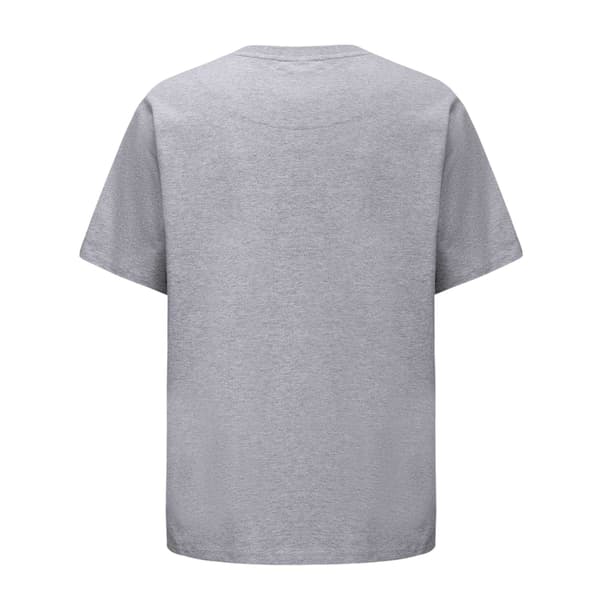 Pretty Green Herr T-shirt i bomull med liten logotyp M Grå Grey M