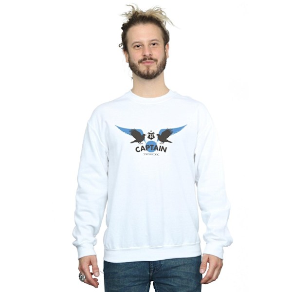 Harry Potter Herr Ravenclaw Captain Sweatshirt 4XL Vit White 4XL