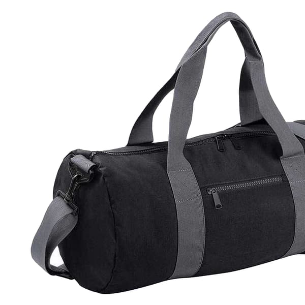 Bagbase Original Duffel Bag One Size Svart/Grå Black/Grey One Size